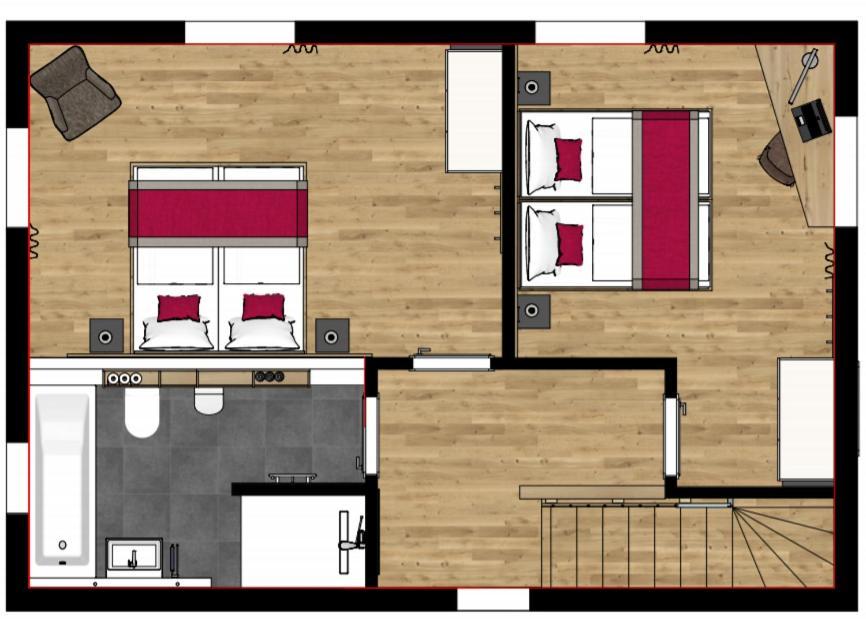 Ferienhaus Am Funkenbuehl 잘렘 외부 사진